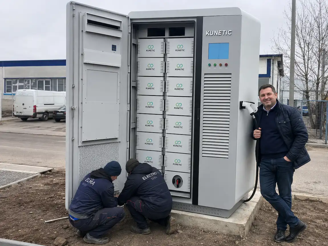 KUNETIC Titan-215 feature image showing C&I protection and high-voltage system design