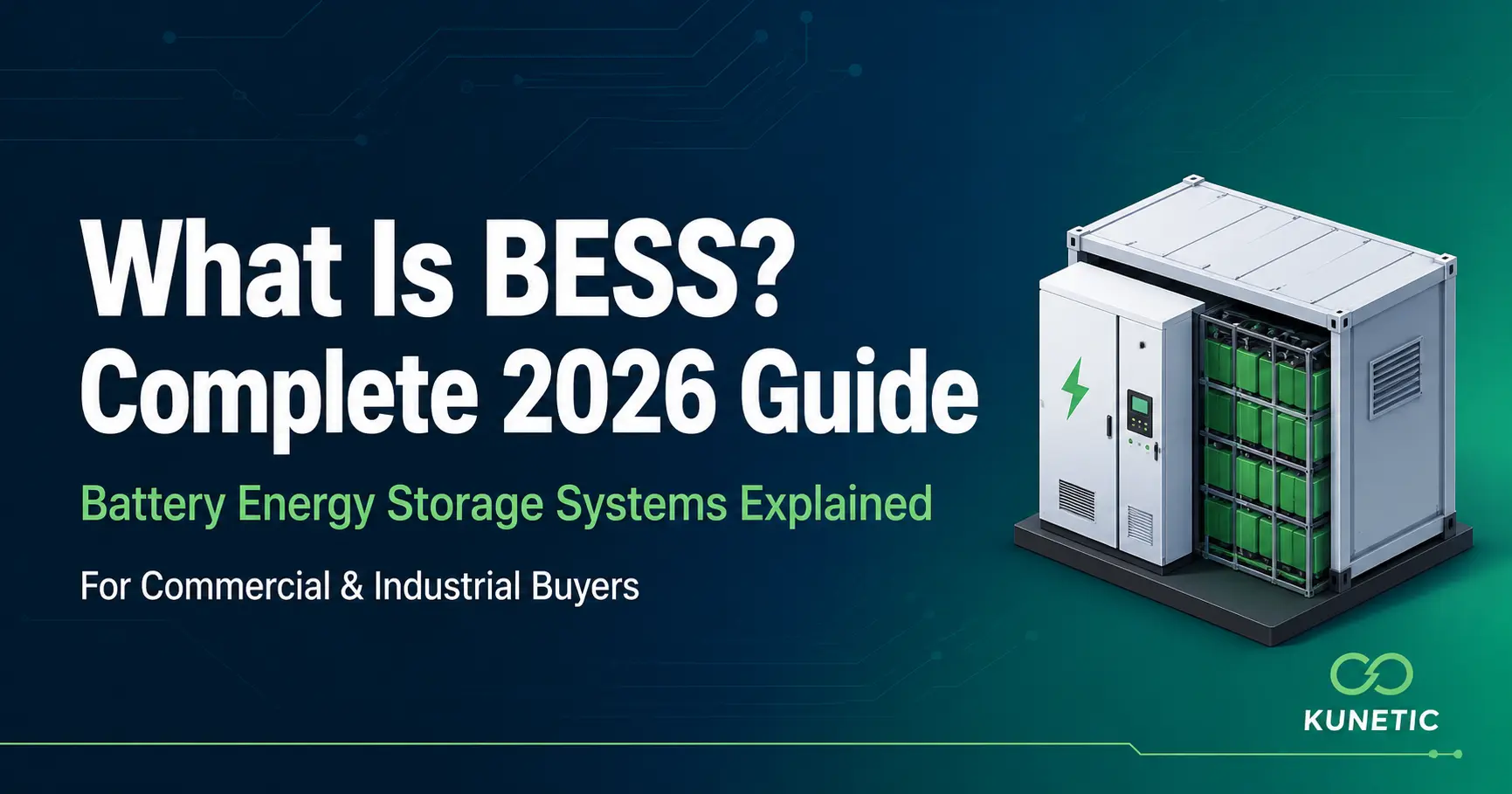 What Is BESS? Battery Energy Storage System Complete Guide