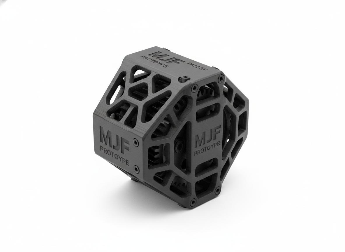 MJF PA12 3D printed part