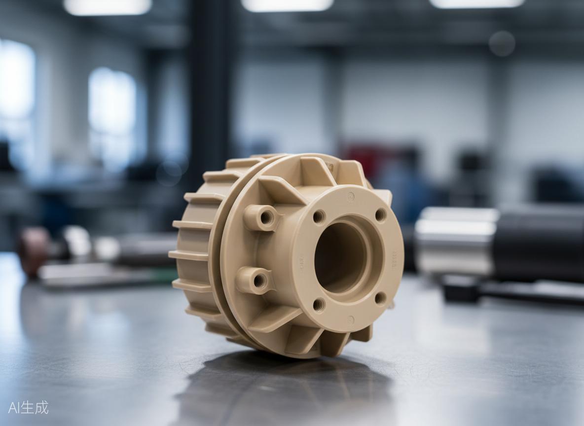 PEEK CNC part