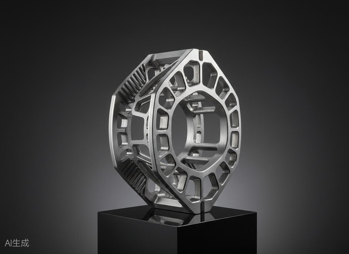 Titanium CNC part
