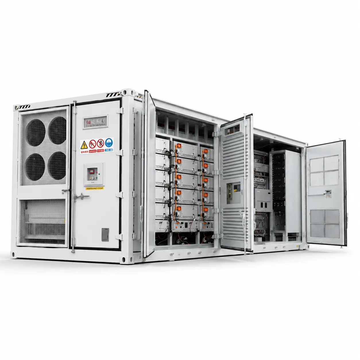 KUNETIC 750kW 1.446MWh solar diesel BESS container